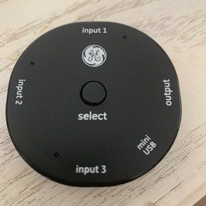 GE 3-Device 4K HDMI 2.0 Switch, 3 to 1 HDMI Connection